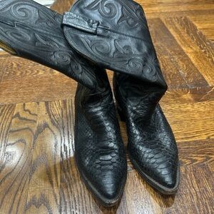 Justin’s Python Cowboy Boots